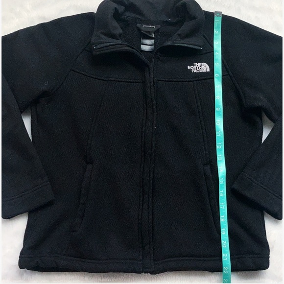 Black North Face Zip Up Jacket - Picture 3 of 5